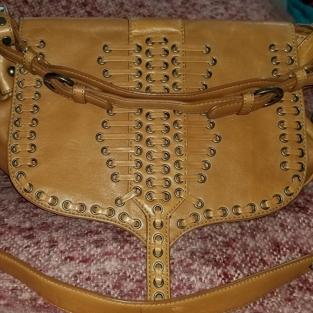 SALE Auth. Rebecca Minkoff Tan/Brown Bag